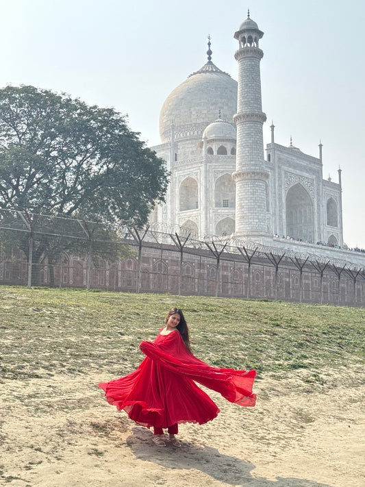 RED CHAND ANARKALI
