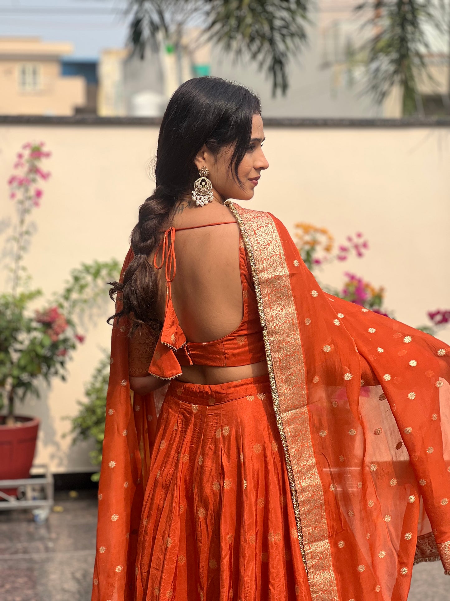 Rustic lehenga