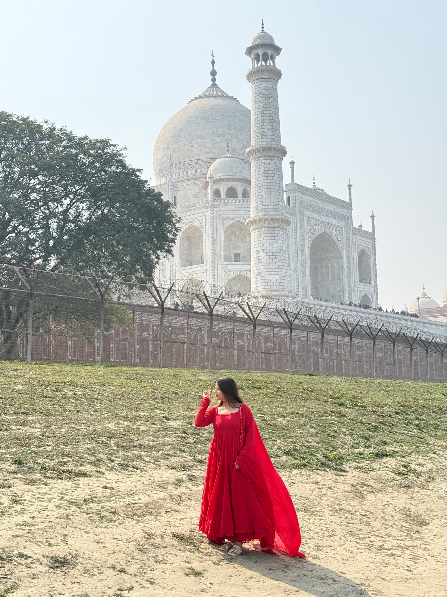 RED CHAND ANARKALI