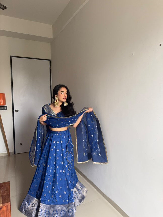 BLUE LEHENGA