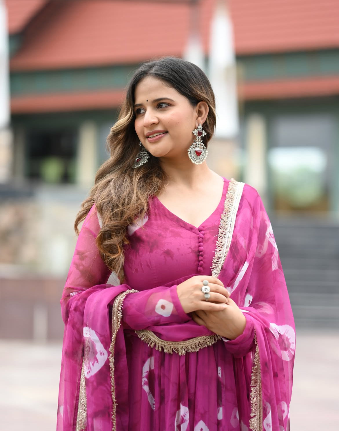 WINE BHANDEJ ANARKALI