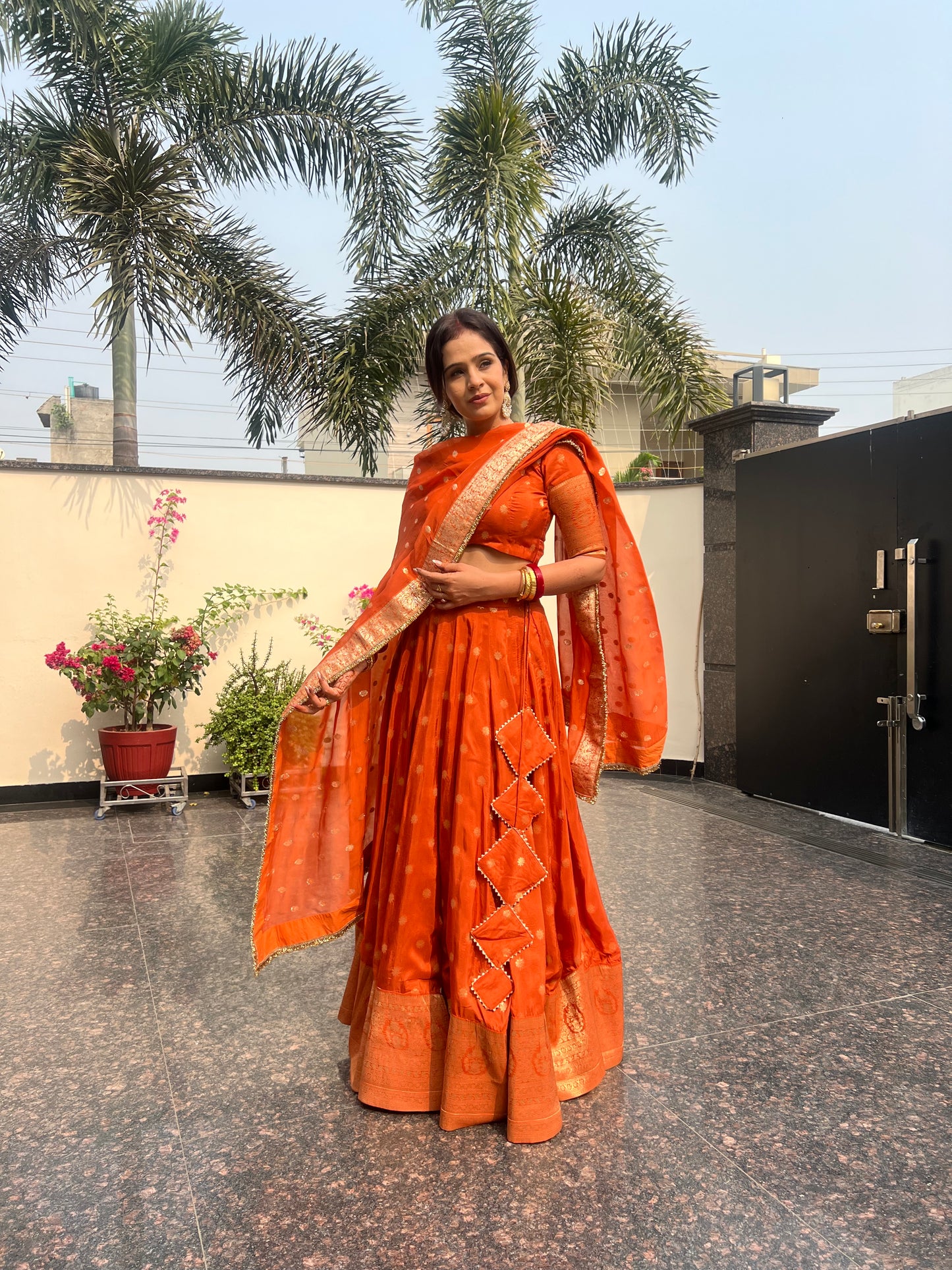 Rustic lehenga