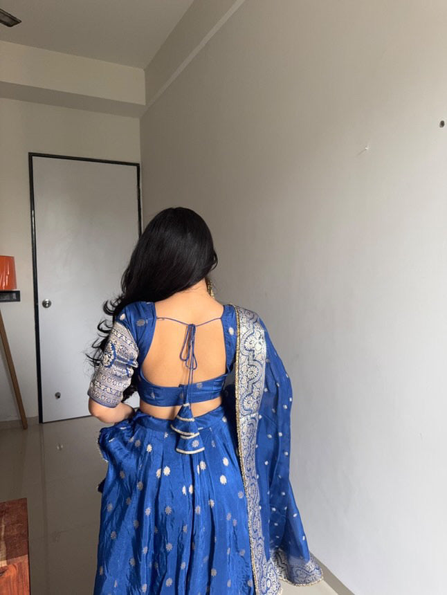 BLUE LEHENGA
