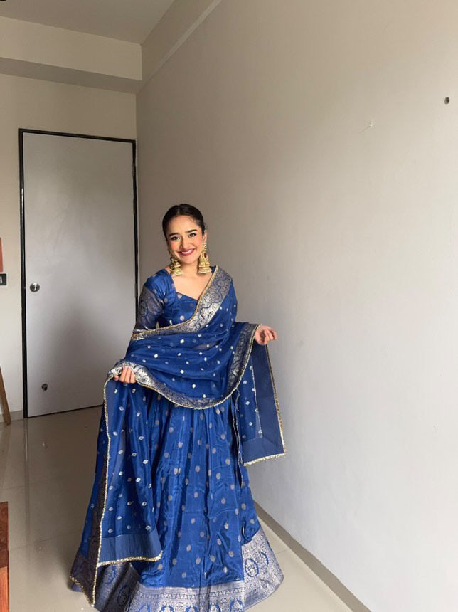 BLUE LEHENGA