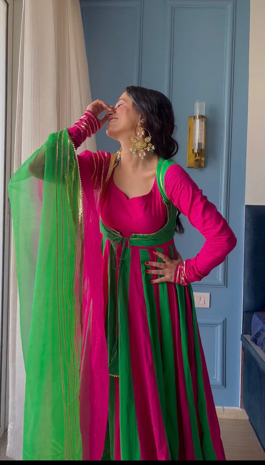 PEACOCK ANARKALI