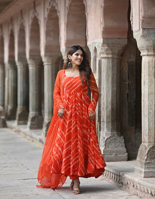 ORANGE LEHERIYA