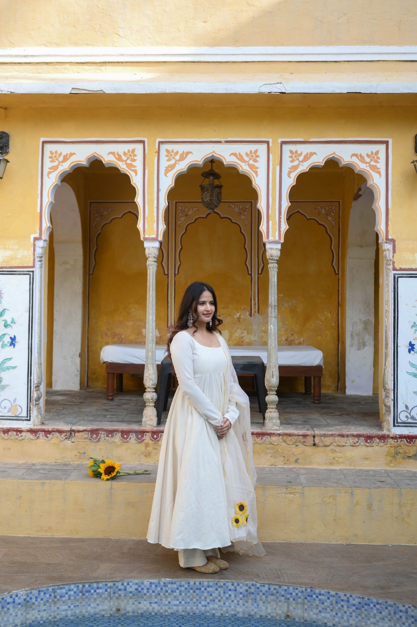 SUNFLOWER ANARKALI