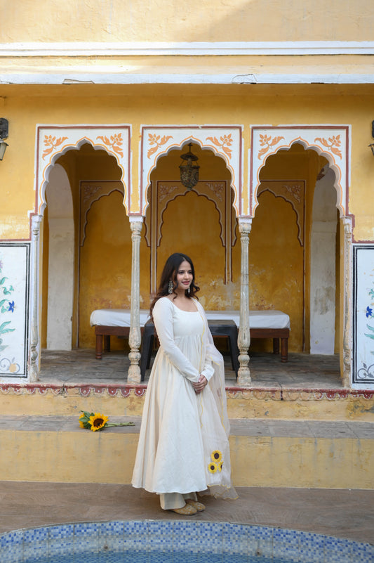 SUNFLOWER ANARKALI