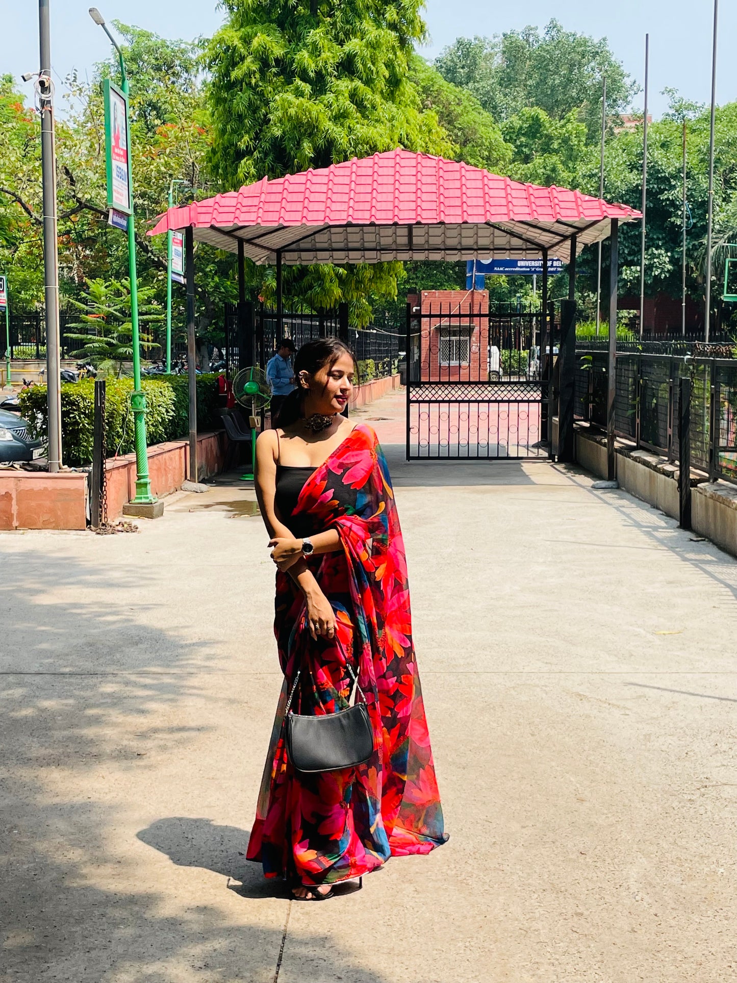 FLOWER SAREE