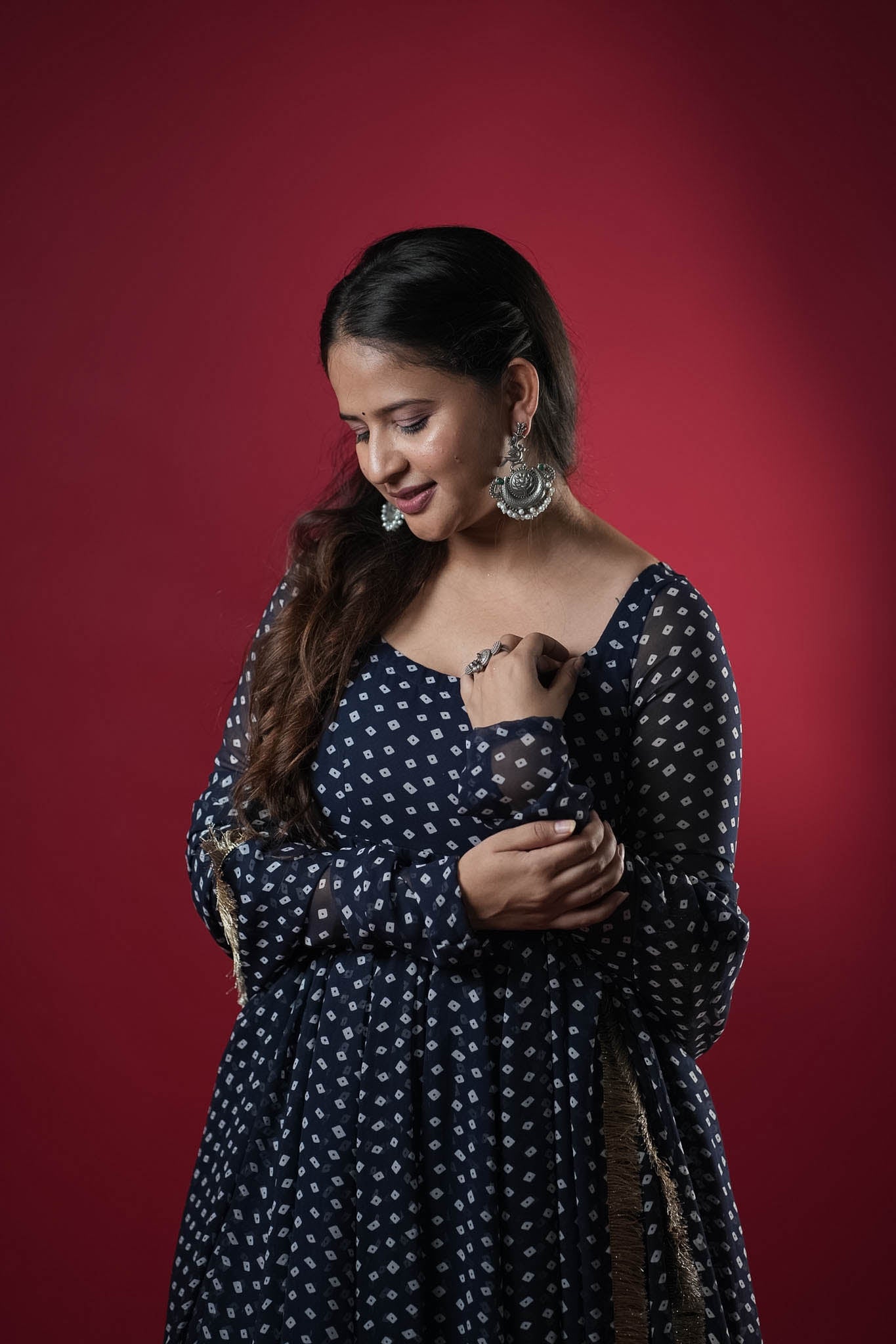 SHYAMLI BANDHEJ ANARKALI