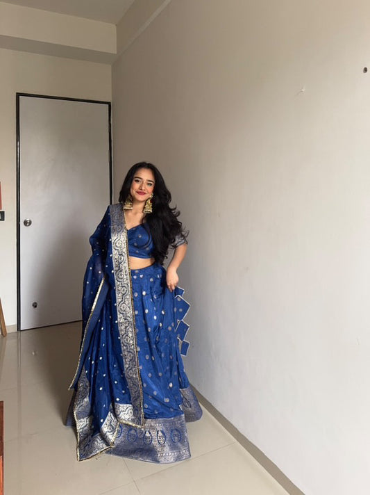 BLUE LEHENGA