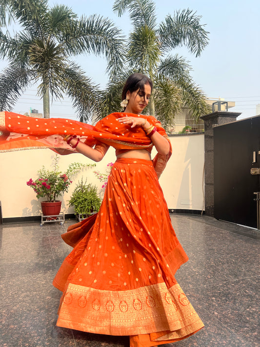 Rustic lehenga