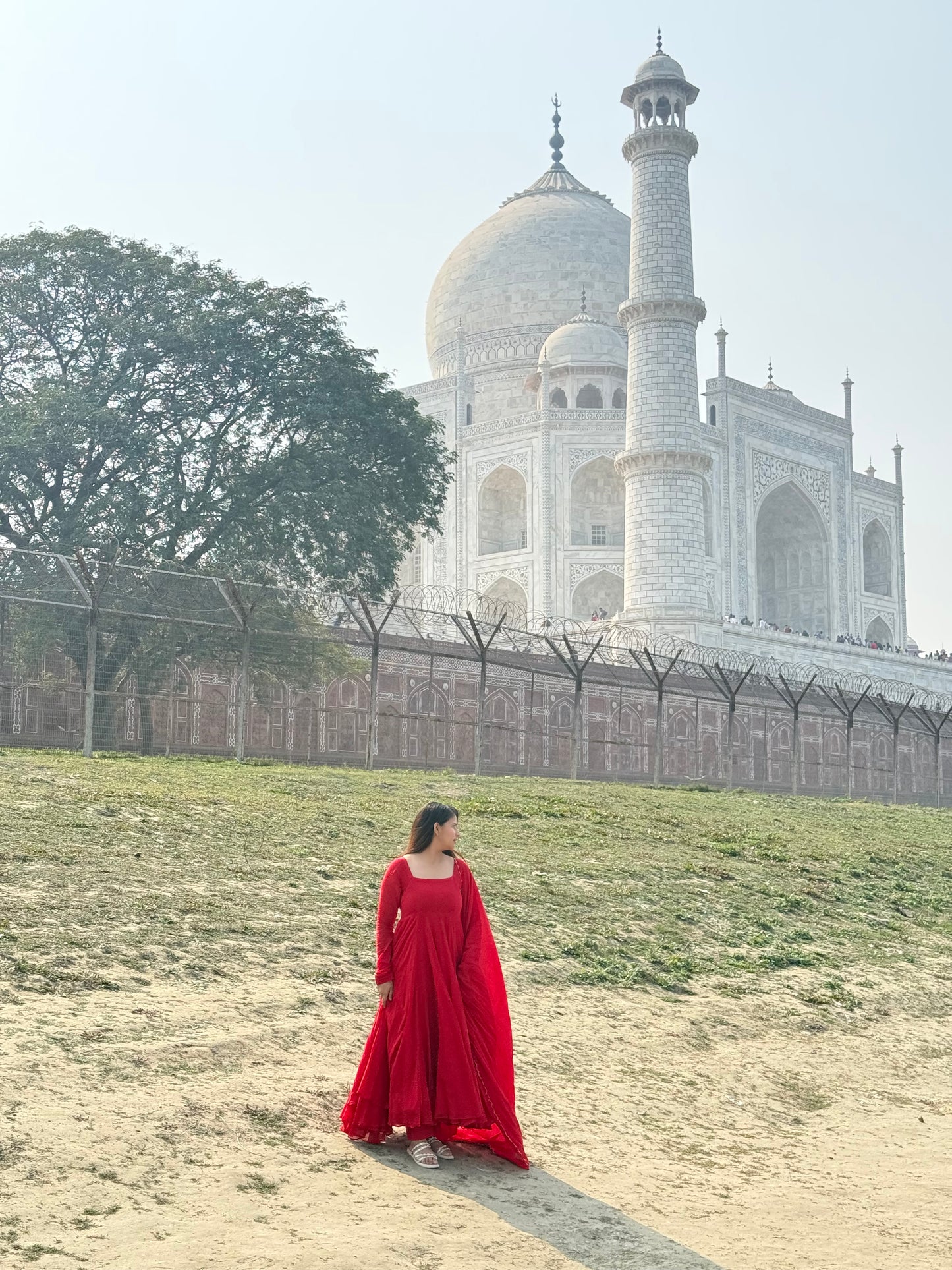 RED CHAND ANARKALI