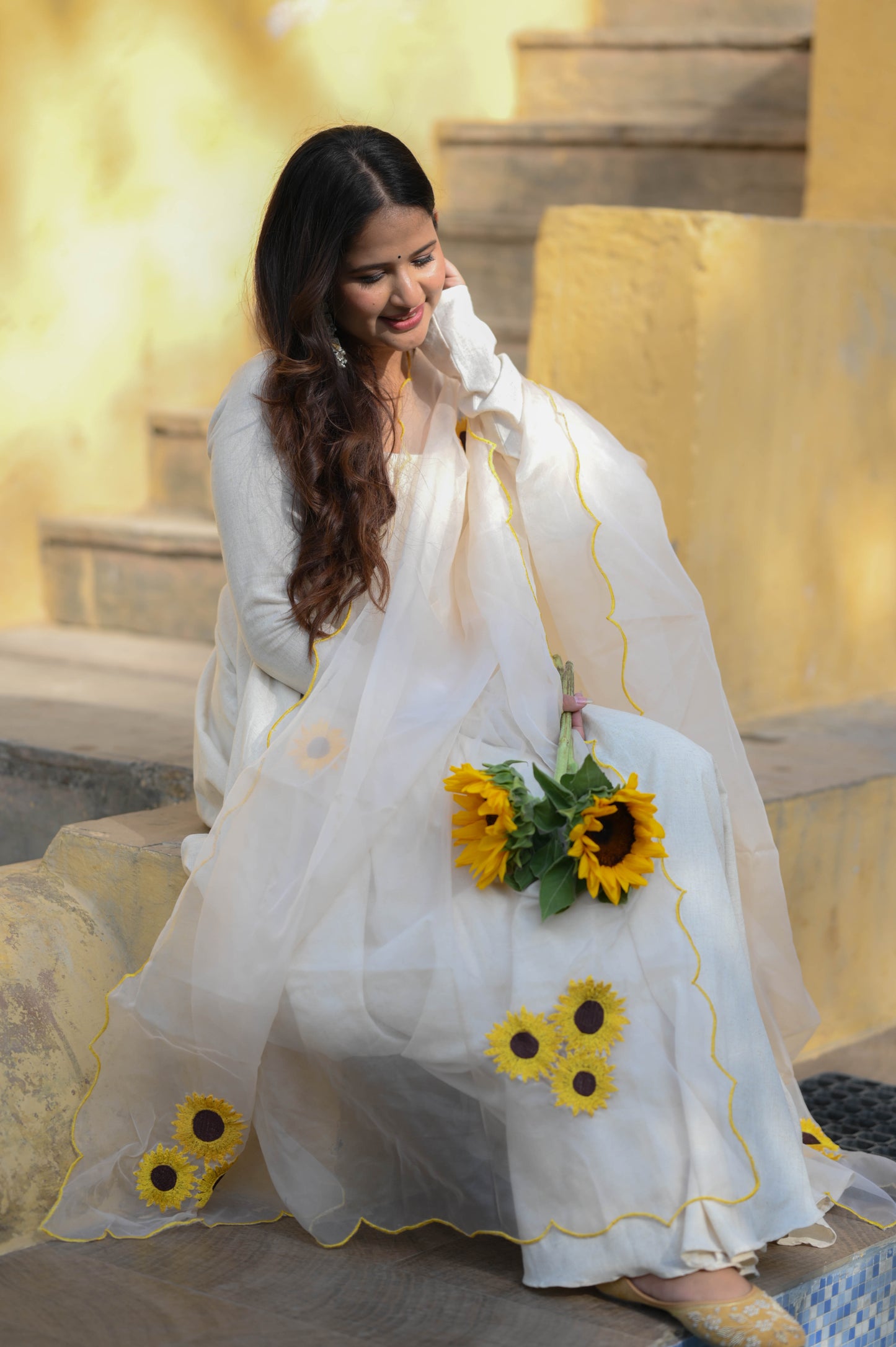 SUNFLOWER ANARKALI