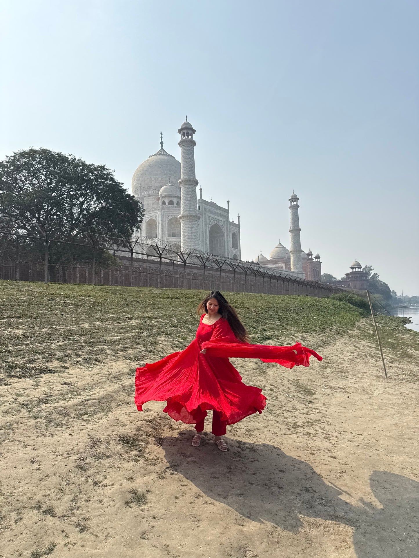 RED CHAND ANARKALI